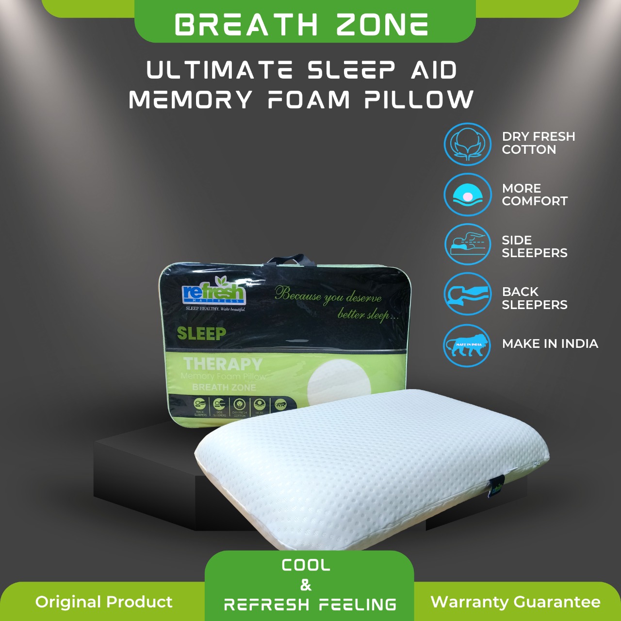 Refresh Mattress - Brand Partner - Prime Comfort Products PVT. LTD