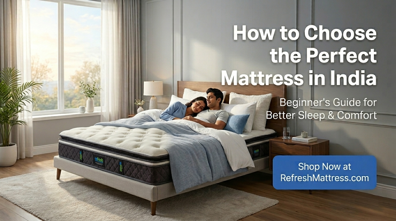 How to Choose the Perfect Mattress in India: A Beginner’s Guide