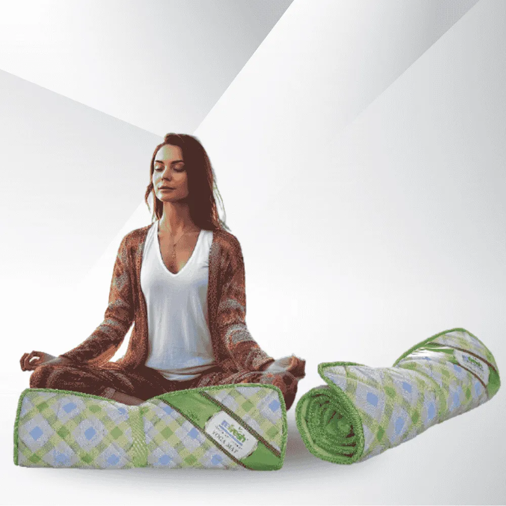 Yoga Mat for Yoga, Stretching & Meditation